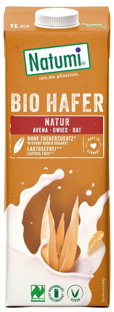 Produktfoto zu VPE 8x 1L Haferdrink Natur NTM