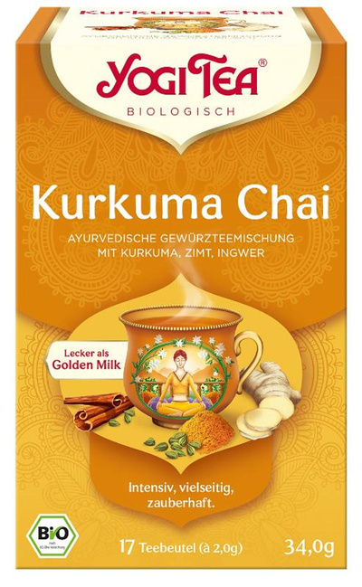 Produktfoto zu Yogi Tea© Kurkuma Chai TB