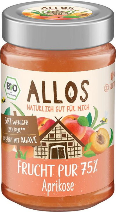 Produktfoto zu Frucht Pur Aprikose, 200g