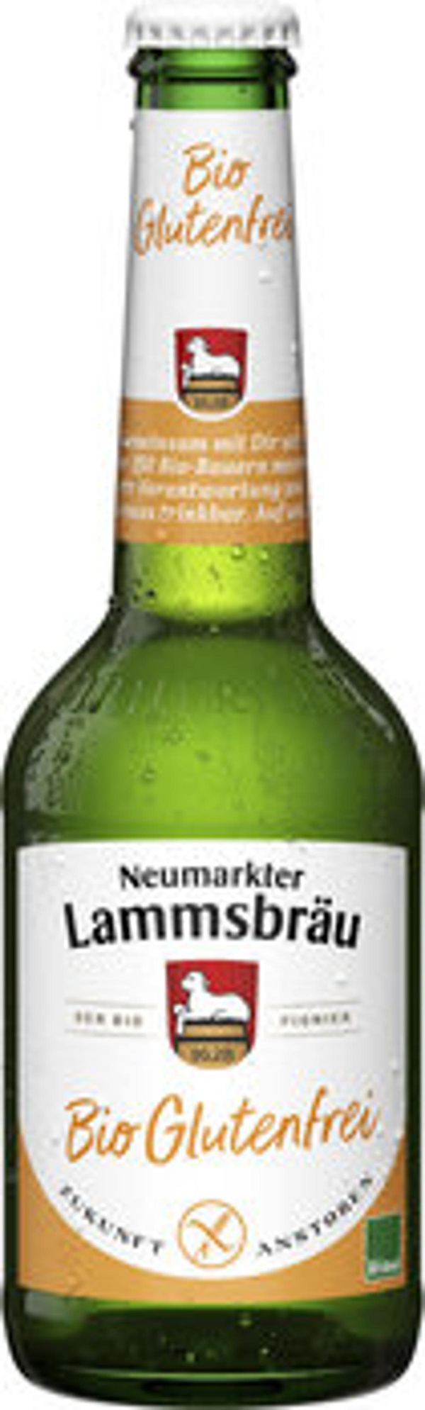 Produktfoto zu Lammsbräu glutenfrei 10 x0,33l