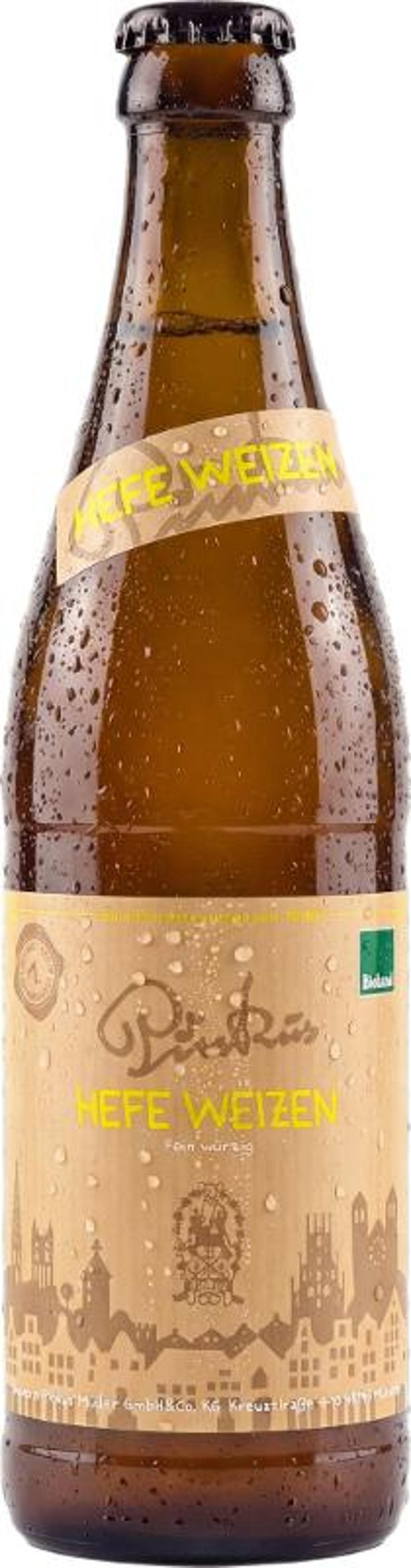 Produktfoto zu Pinkus Hefe-Weizen, 8x0,5