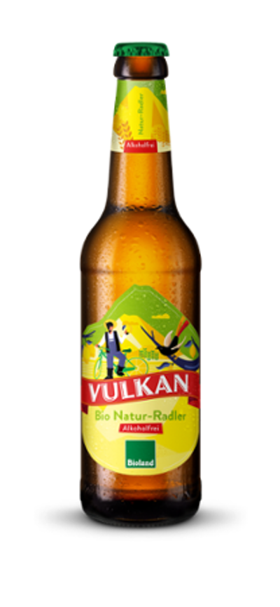 Produktfoto zu Vulkan Bier Natur Radler alkoholfrei