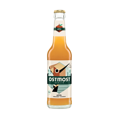 Produktfoto zu Ostmost Apfel Streuobstschorle 0,33l
