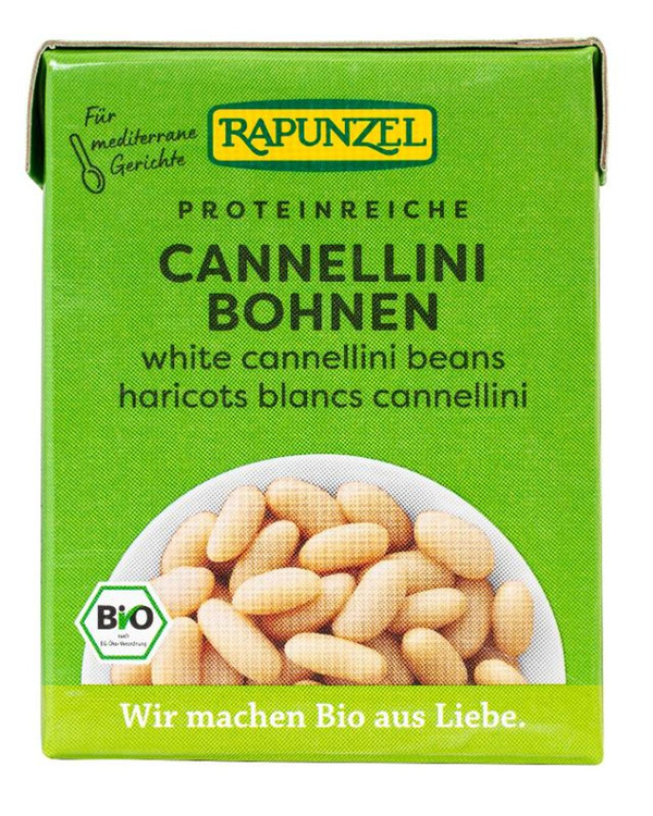 Produktfoto zu Weiße Cannellini Bohnen im Tetra Pak