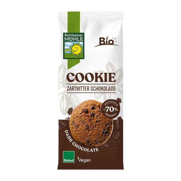 Produktfoto zu Cookie Zartbitterschokolade, 175g
