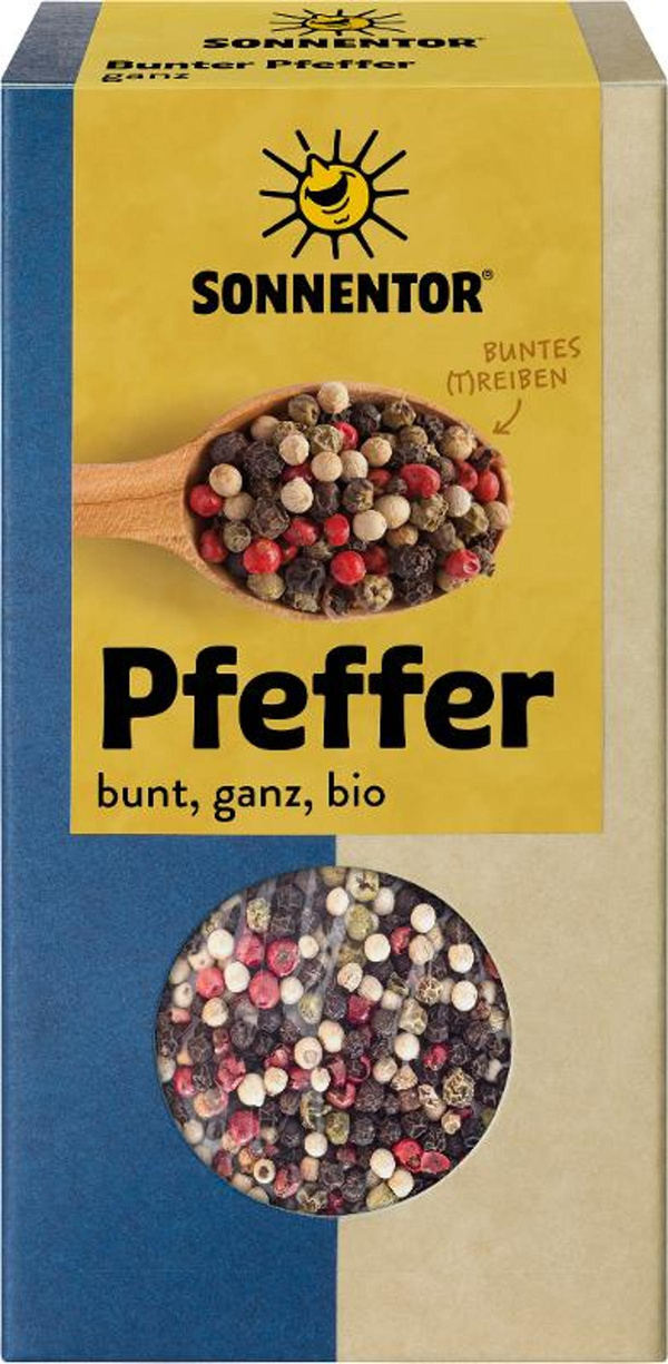 Produktfoto zu Gewürz, bunter Pfeffer, ganz