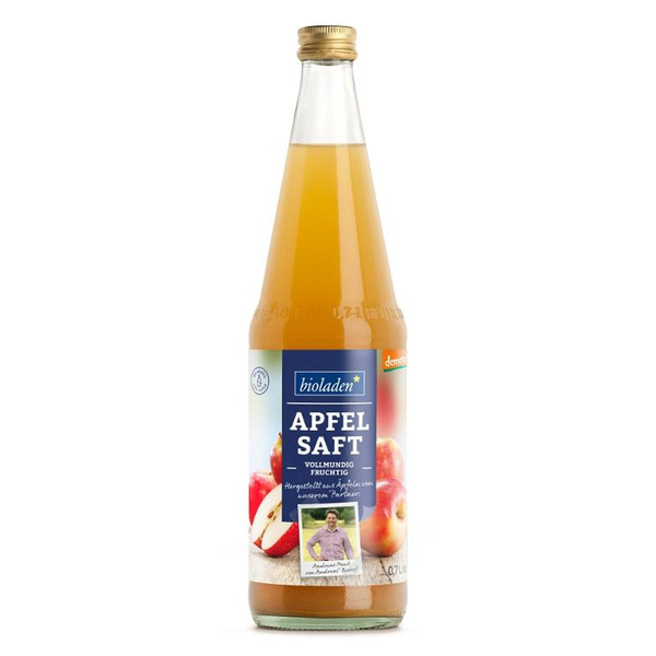 Produktfoto zu Apfelsaft, 0,7l Flasche