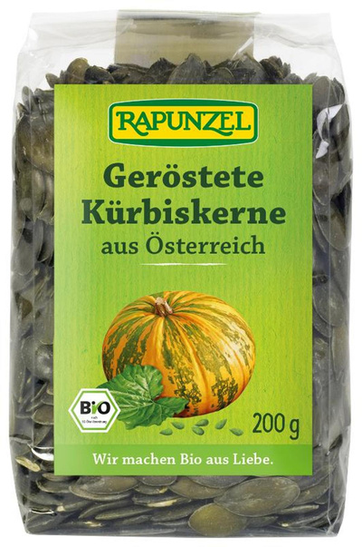Produktfoto zu Kürbiskerne geröstet 200g