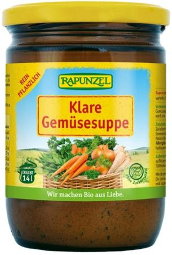 Produktfoto zu Brühe, Klare Suppe, 250g im Gl