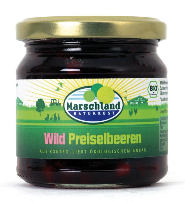 Produktfoto zu Wild-Preiselbeeren 220g
