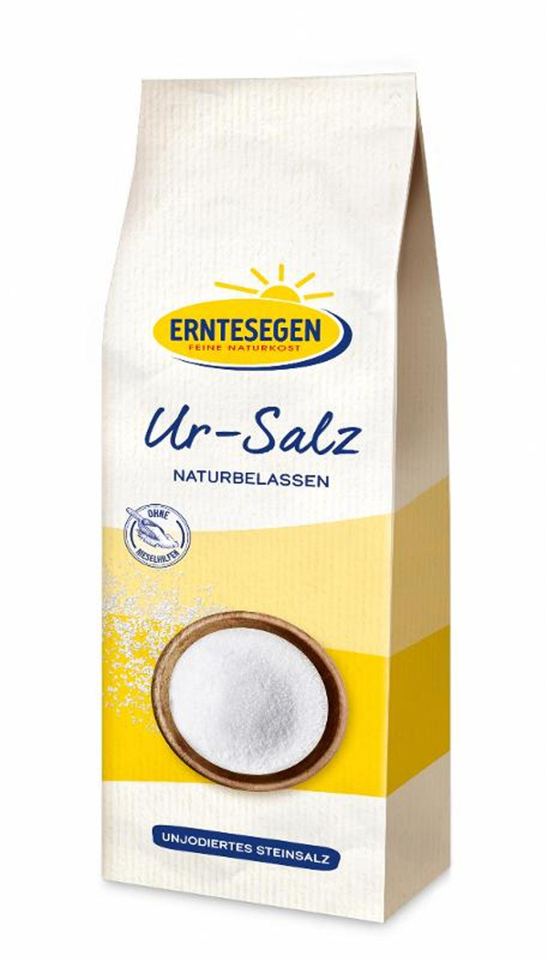Produktfoto zu Salz, Ursalz, Nachfüllpack 1kg